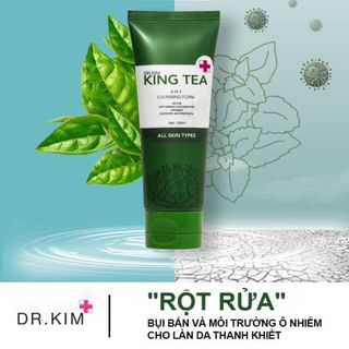 Sữa rửa mặt cao trà King Tea