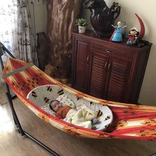 Nôi tre nẵm võng cho bé