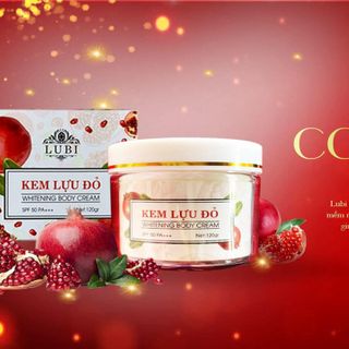 Kem Lựu Đỏ Lubi Cosmetic - Thử Thách Dưỡng Trắng 07 Ngày Hoàn Hảo