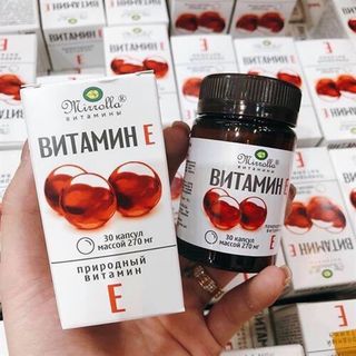 Vitamin E Đỏ Của Nga Mirrolla 270mg Hộp 30 Viên giá sỉ