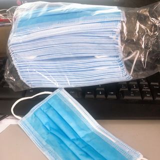 KHẨU TRANG Y TẾ 4 LỚP MÀU XANH GỒM 1 BỊCH 50 CÁI GIÁ RẺ NHẤT