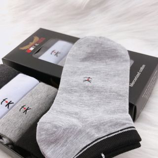 Hộp tất 5 đôi Cổ ngắn TK