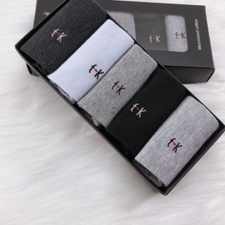 Hộp tất 5 đôi Cổ ngắn TK