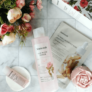 Set nước hoa hồng Mamonde Rose 500ml