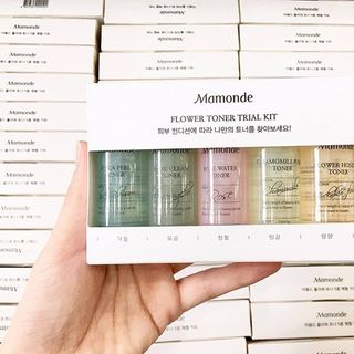 Set Nước Hoa Hồng Mamonde Flower Toner Trial Kit 125ml