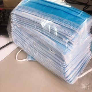 KHẨU TRANG Y TẾ 4 LỚP DÀY MÀU XANH ĐẬM