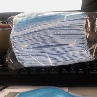 KHẨU TRANG Y TẾ 4 LỚP DÀY MÀU XANH ĐẬM