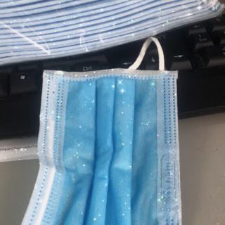 KHẨU TRANG Y TẾ 4 LỚP DÀY MÀU XANH ĐẬM