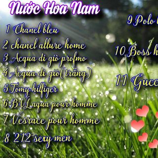 Nước Hoa Chiết 20ml