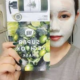Mặt nạ thải độc rau củ Super Vegitoks Mask 6 miếng Hàn Quốc