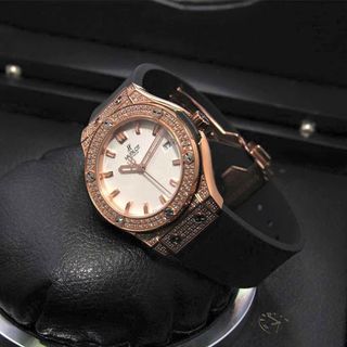 ĐỒNG HỒ NỮ HUBLOT DÂY CAO SU HƯƠNG THƠM VANI ĐỘC ĐÁO giá sỉ