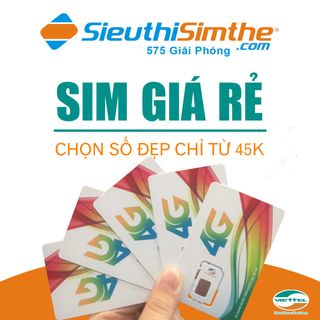 Sim 4G Viettel cả năm không phải nạp tiền giá sỉ