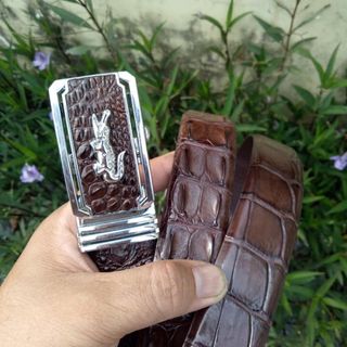 Bút nịch nam da cá sấu 100