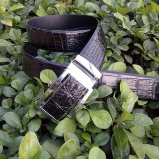 Bút nịch nam da cá sấu 100