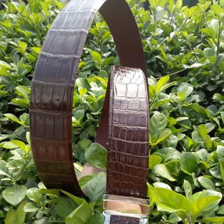 Bút nịch nam da cá sấu 100