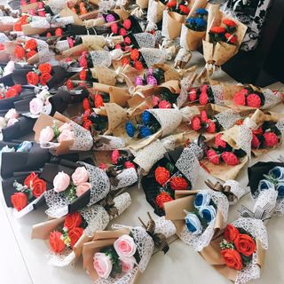 Bó hồng cánh 3 bông