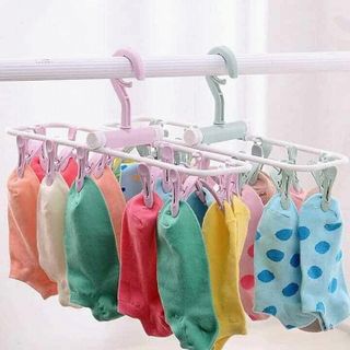 MÓC 12 KẸP HÌNH CHỮ NHẬT GẤP GỌN