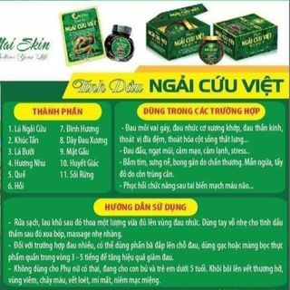 TInh dầu ngải cứu việt hộp 180ml