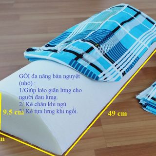 GỐI LƯNG 3 CÔNG DỤNG KÊ TỰA LƯNG KHI NGỒI KÉO GIÃN LƯNG KÊ CHÂN KHI NGÙ CHO NGƯỜI ĐAU LƯNG