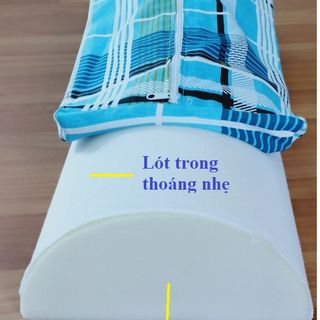 GỐI LƯNG 3 CÔNG DỤNG KÊ TỰA LƯNG KHI NGỒI KÉO GIÃN LƯNG KÊ CHÂN KHI NGÙ CHO NGƯỜI ĐAU LƯNG