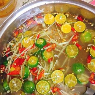 Chân gà ngâm xả tắc siêu ngon