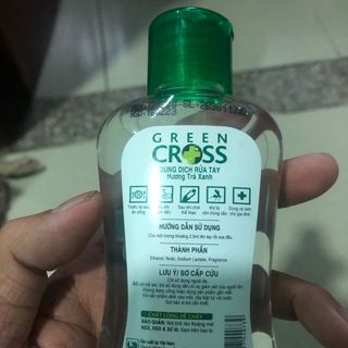 Nước rửa tay khô Green Cross 100ml