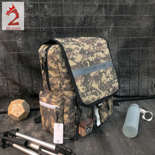 Balo COLKIDS BACKPACK SS3 Phản Quang Unisex phong cách PUBG siêu độc đáo chống nước họa tiết rằn ri
