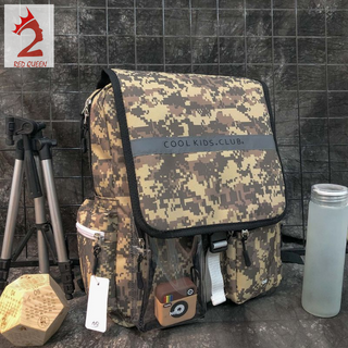 Balo COLKIDS BACKPACK SS3 Phản Quang Unisex phong cách PUBG siêu độc đáo chống nước họa tiết rằn ri