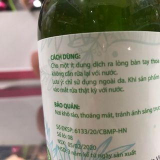 Gel rửa tay khô Eco Clean 300ml