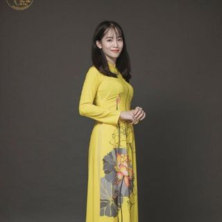 ÁO DÀI TẰM SEN MỀM MẠI