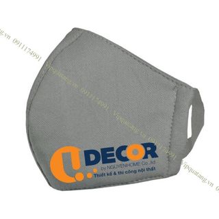 in logo lên khẩu trang theo yêu cầu