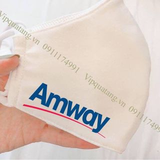 in logo lên khẩu trang theo yêu cầu