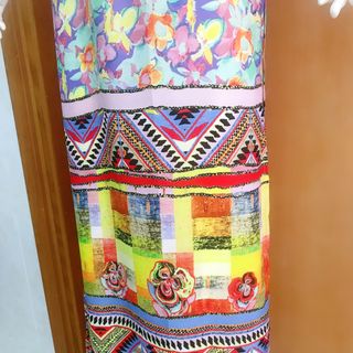 ÁO DÀI LỤA Ý HỌA TIẾT