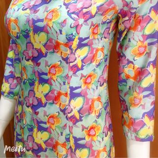 ÁO DÀI LỤA Ý HỌA TIẾT