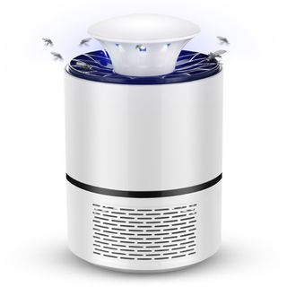 Đèn bắt muỗi thông minh hình trụ 360