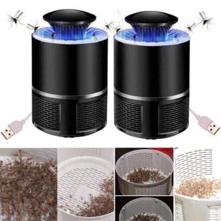 Đèn bắt muỗi thông minh hình trụ 360