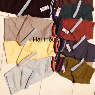 Quần shot kaki nam lưng thun