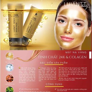 Mặt nạ vàng 24k Luiántt