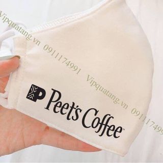 Khẩu trang vải cotton in logo theo yêu cầu
