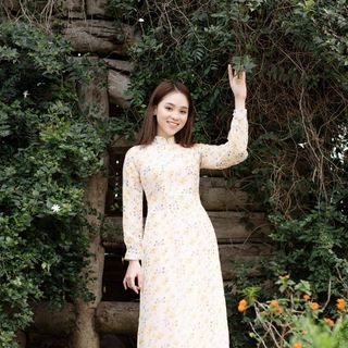 ÁO DÀI TƠ 4 TÀ CHUỒN CHUỒN THƯỚT THA MỀM MẠI
