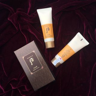 Set Sữa Rửa Mặt và Tẩy Trang Whoo Vàng 80ml