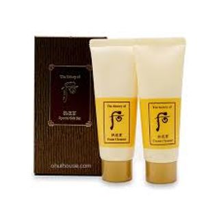 Set Sữa Rửa Mặt và Tẩy Trang Whoo Vàng 80ml