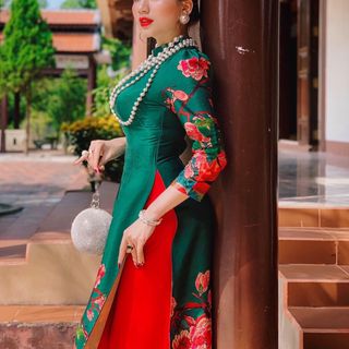 ÁO DÀI LỤA PHÁP