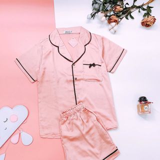 Bộ đồ ngủ Pijama vải phi lụa giá sỉ