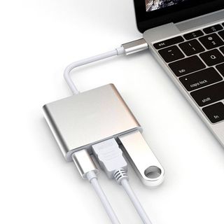 Đầu chuyển HDMI từ type C sang HDMI USB và type C