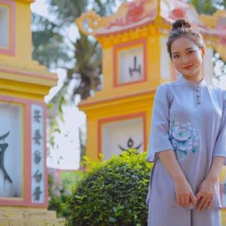 BỘ ĐỒ ĐI CHÙA TẰM ƯỚT