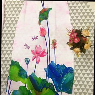 BỘ SƯU TẬP ÁO DÀI TẰM NGŨ SEN CHẤM NHŨ