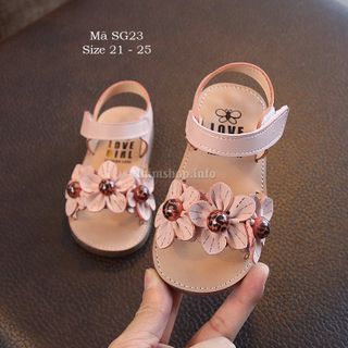 Bán buôn bán sỉ giày dép trẻ em - SANDAL BÉ GÁI SG23 giá sỉ