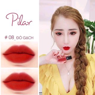 son pilar màu đỏ gạch