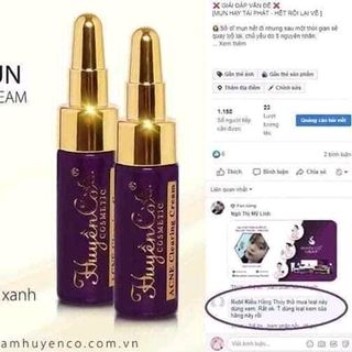 kem trị mụn Huyền Cò